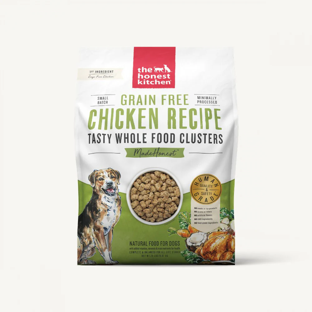 The Honest Kitchen Grain Free Chicken Recipe Whole Food Clusters Dry Dog Food - Budpants