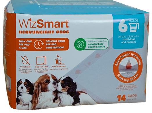 WIZSMART SUPER 14PK DOG PADS - Budpants