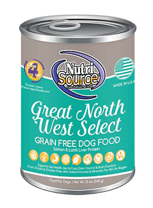 NutriSource Grain Free Great Northwest Select Canned Dog Food - Budpants