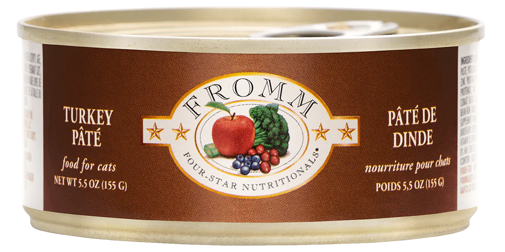 FROMM 4 STAR CAT TURKEY PATE 5oz - Budpants
