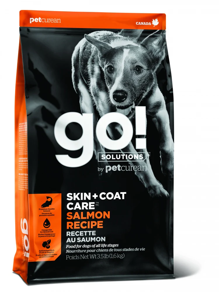 Petcurean Go! Solutions Skin + Coat Care Salmon Recipe Dry Dog Food - Budpants
