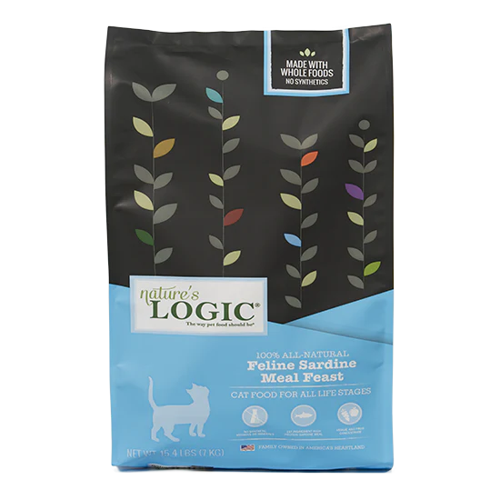 Nature's Logic Feline Sardine Meal Feast Dry Cat Food - Budpants