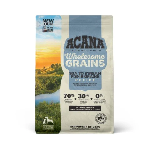 ACANA Wholesome Grains Sea to Stream Fish & Grains Recipe Dry Dog Food - Budpants