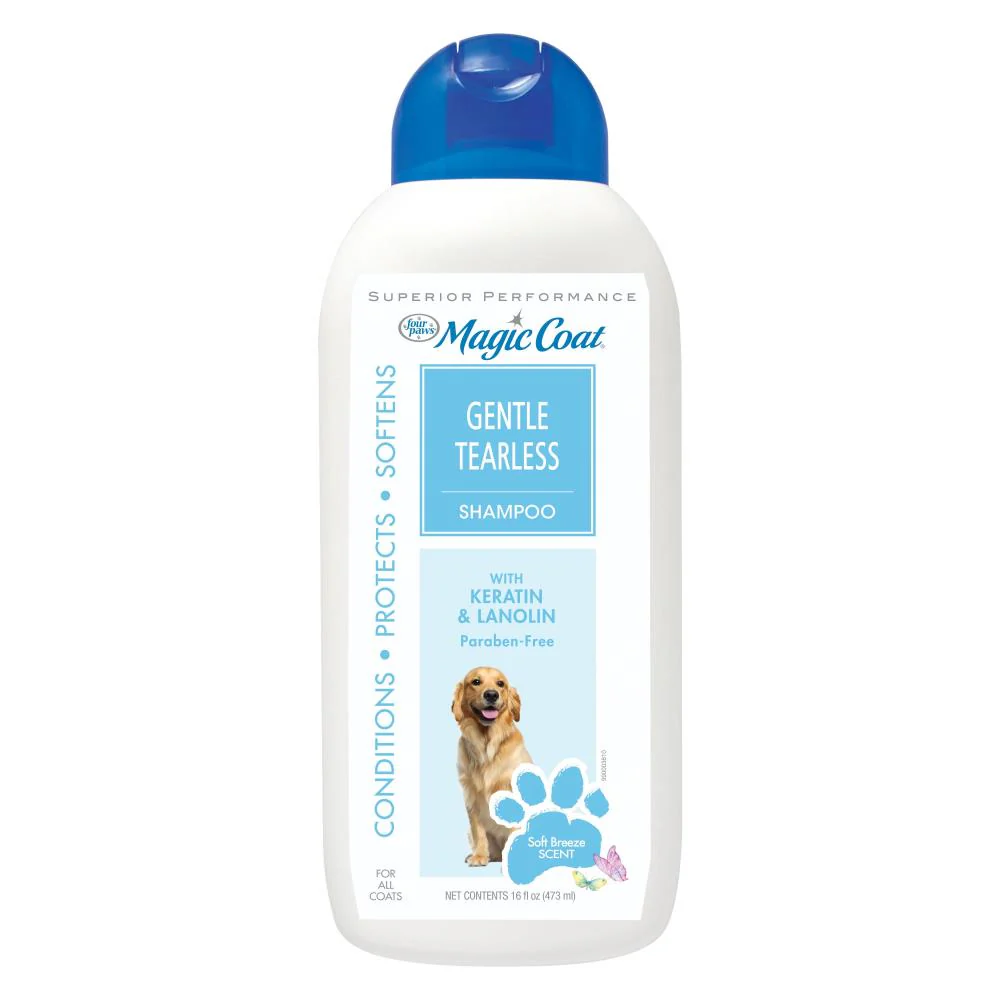 4 PAWS Magic Coat Soft Breeze Scented Gentle Tearless Dog Shampoo - Budpants