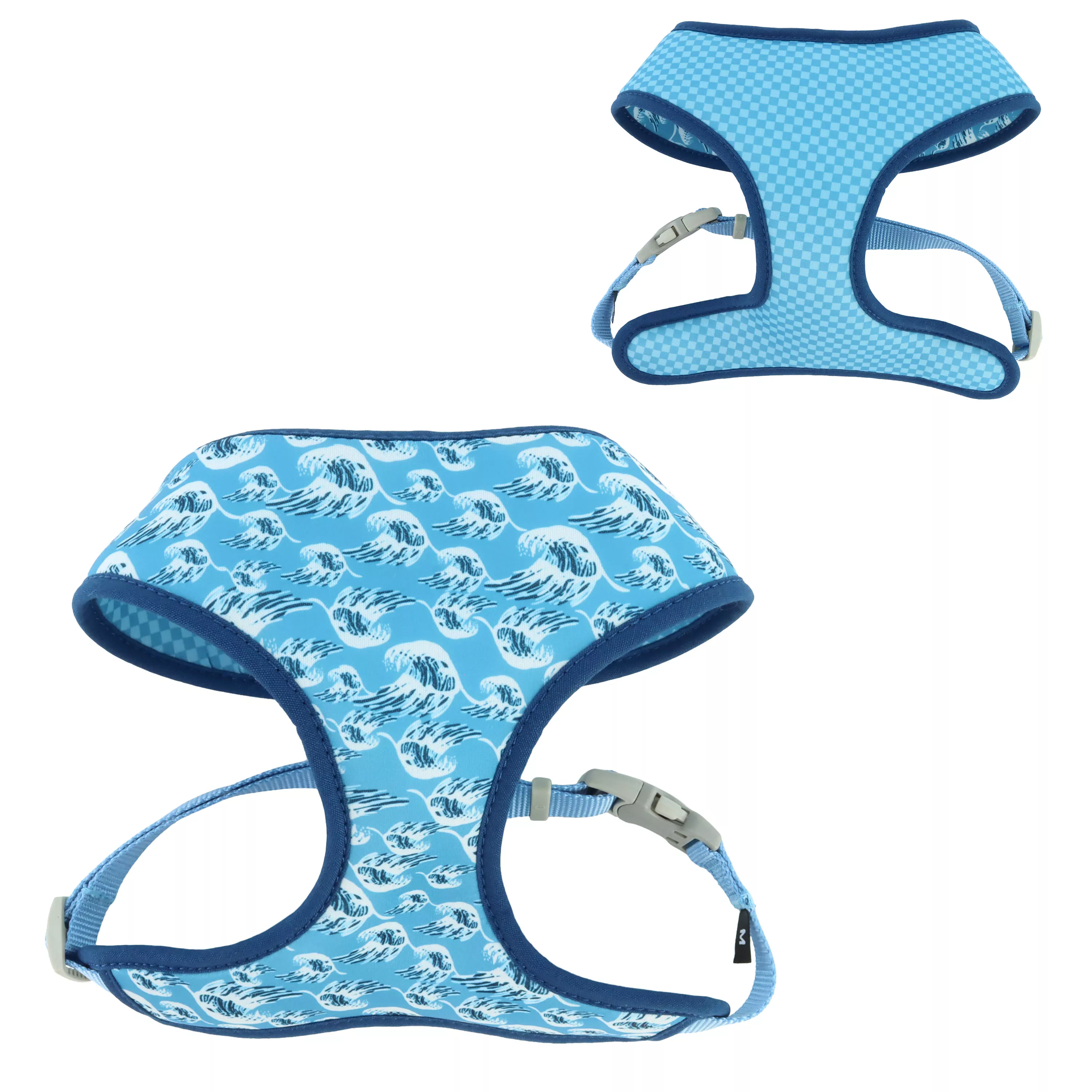Coastal Sublime  Reversible Dog Harness - Budpants