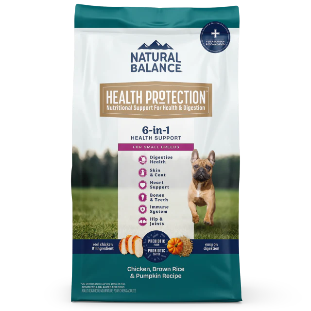 Natural Balance Chicken, Brown Rice & Pumpkin Recipe for Small Breeds 4-lb - Budpants