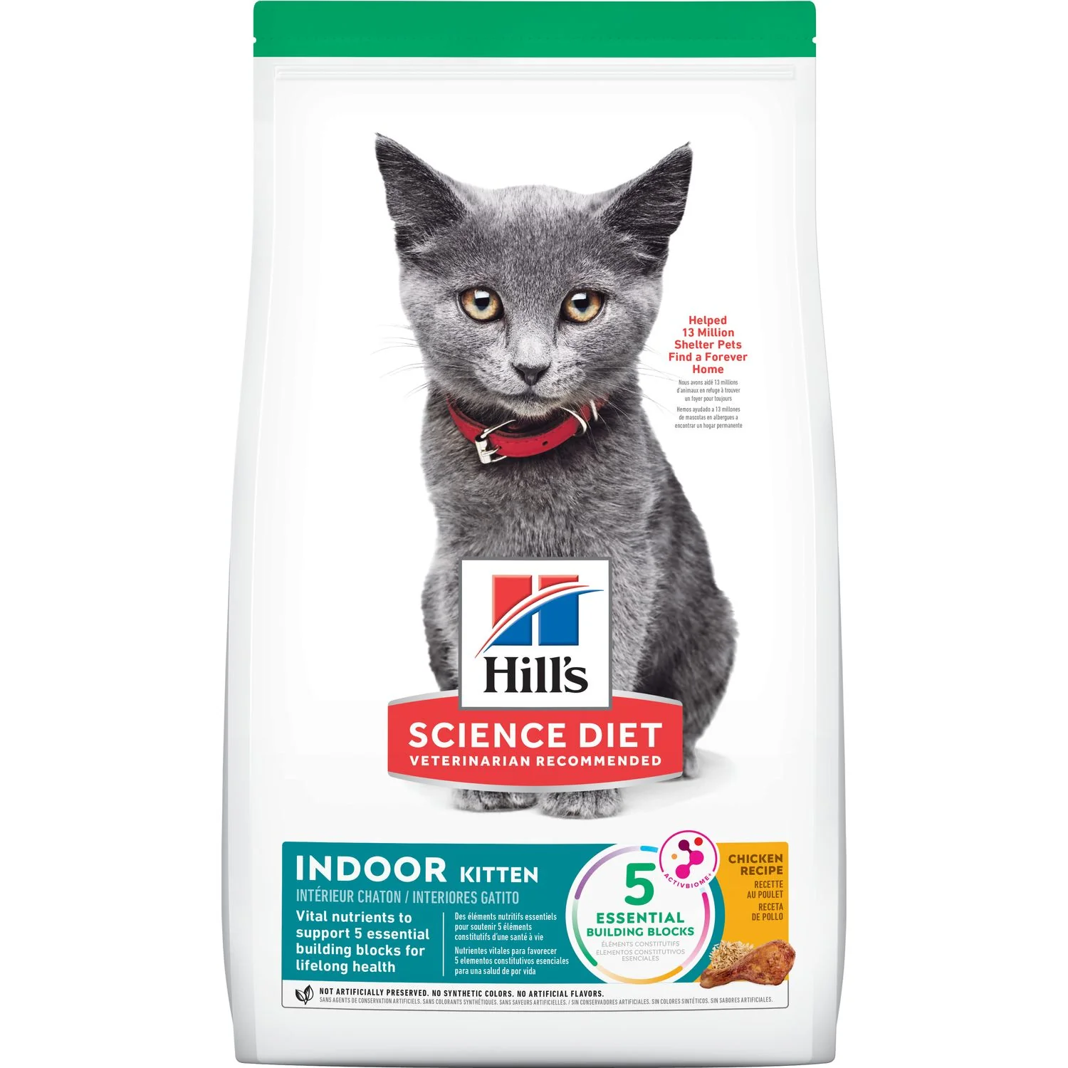Science Diet Kitten Indoor Chicken Recipe Dry Cat Food - Budpants