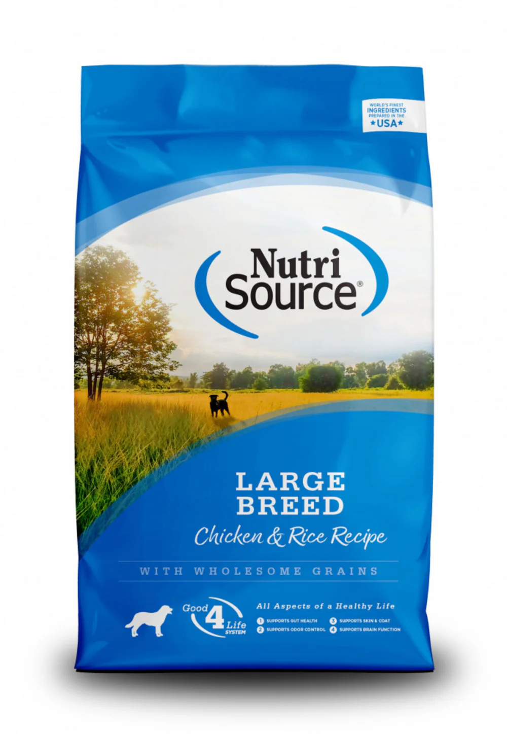 NutriSource Adult Large Breed Chicken & Rice Dry Dog Food - Budpants