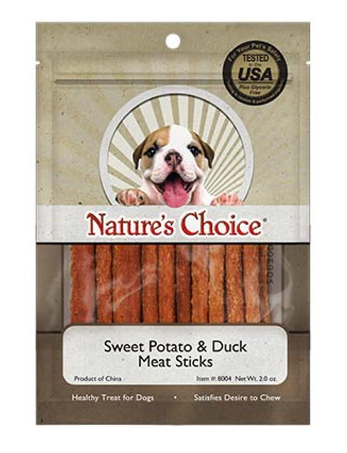 Loving Pets Nature's Choice Sweet Potato & Duck Meat Sticks - Budpants