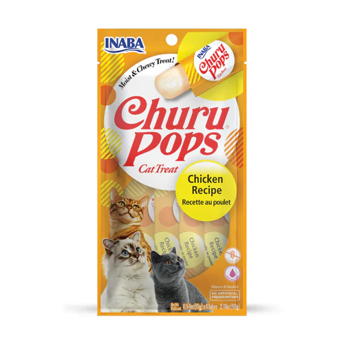 CHURU Chicken Recipe Pops Lickable Cat treats - Budpants