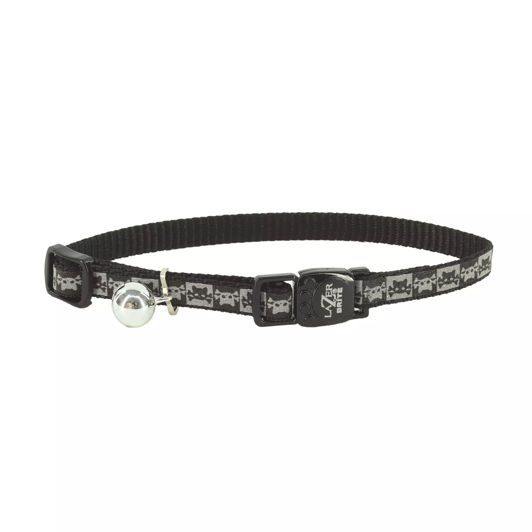 Coastal 3/8in Lazer Brite Reflective Adjustable Breakaway Cat Collars - Budpants