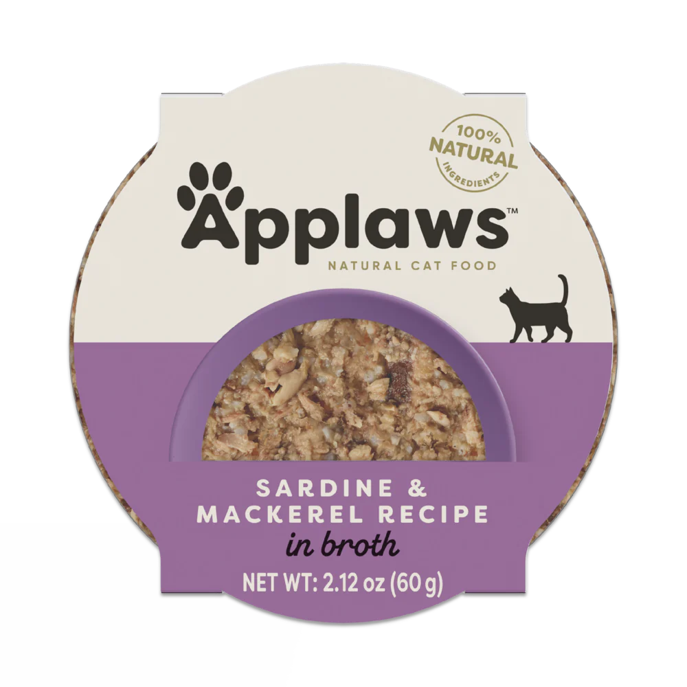 Applaws Natural Wet Sardine with Mackerel in Broth - Budpants