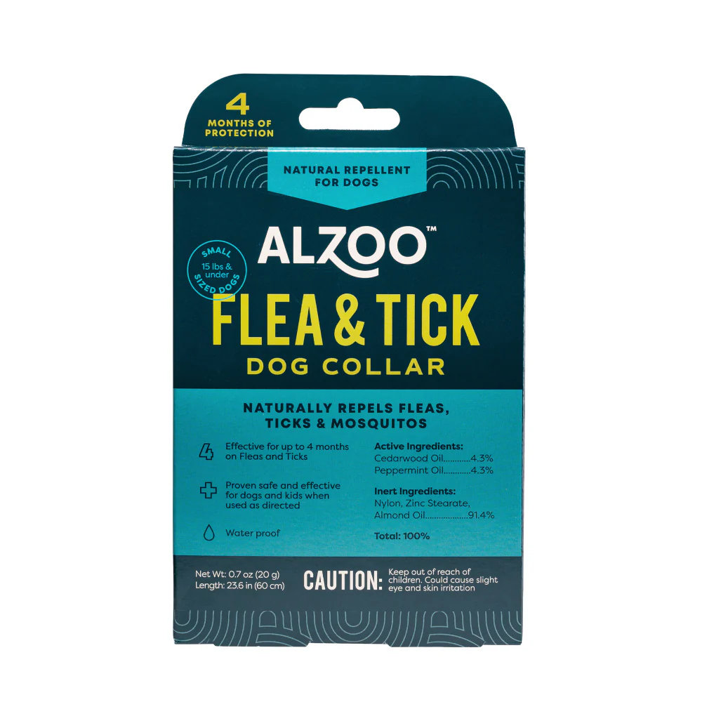 Alzoo Natural F&T Collar for Dogs - Budpants