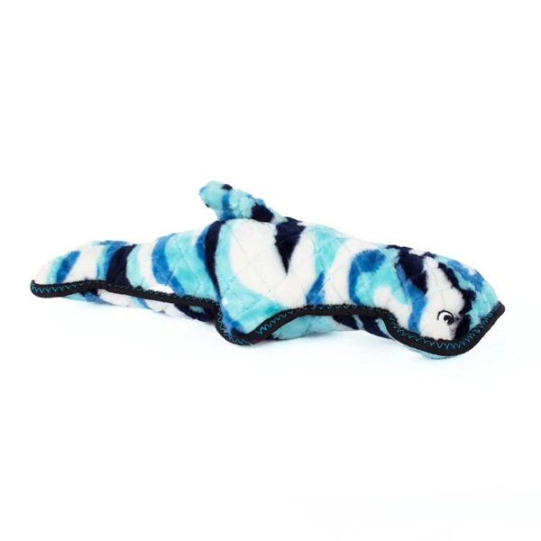 ZippyPaws Z-Stitch Grunterz Hamilton the Hammerhead Shark Plush Dog Toy - Budpants