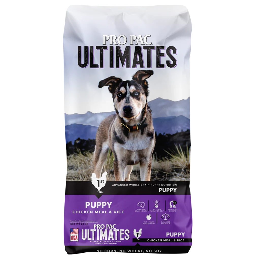 PRO PAC Ultimates Puppy Chicken Meal and Brown Rice Dry Dog Food - Budpants