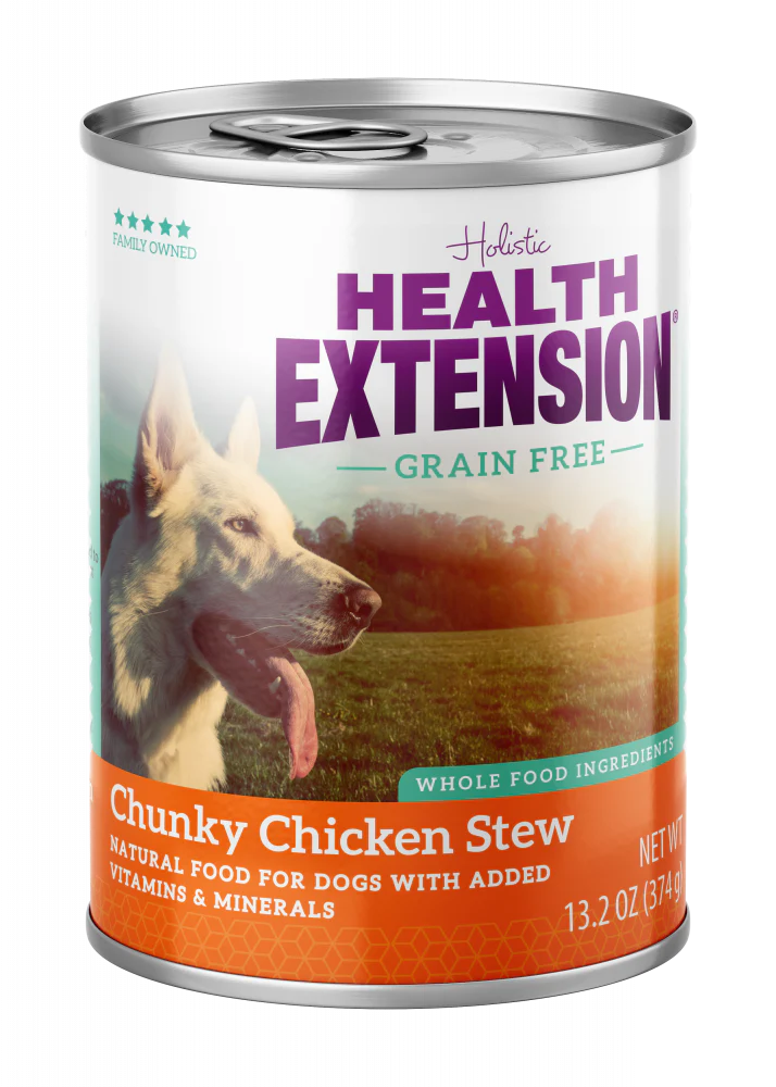 Health Extension Grain Free Chunky Chicken Stew Canned Dog Food - Budpants