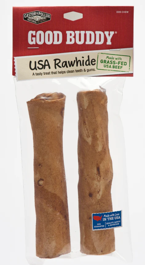 Castor and Pollux Good Buddy USA Rawhide Sticks Dog Chew - Budpants