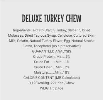 Etta Says Chewy Deluxe Chews 7in - Budpants