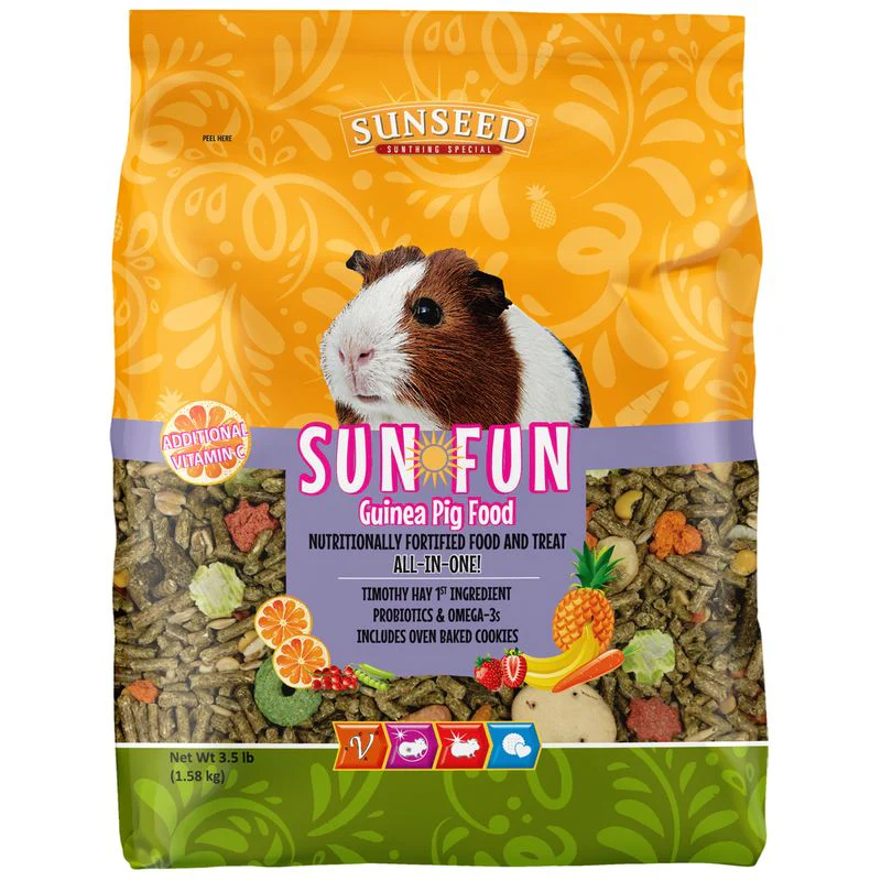 SUNSEED SUN-FUN GUINEA PIG 3.5LB - Budpants