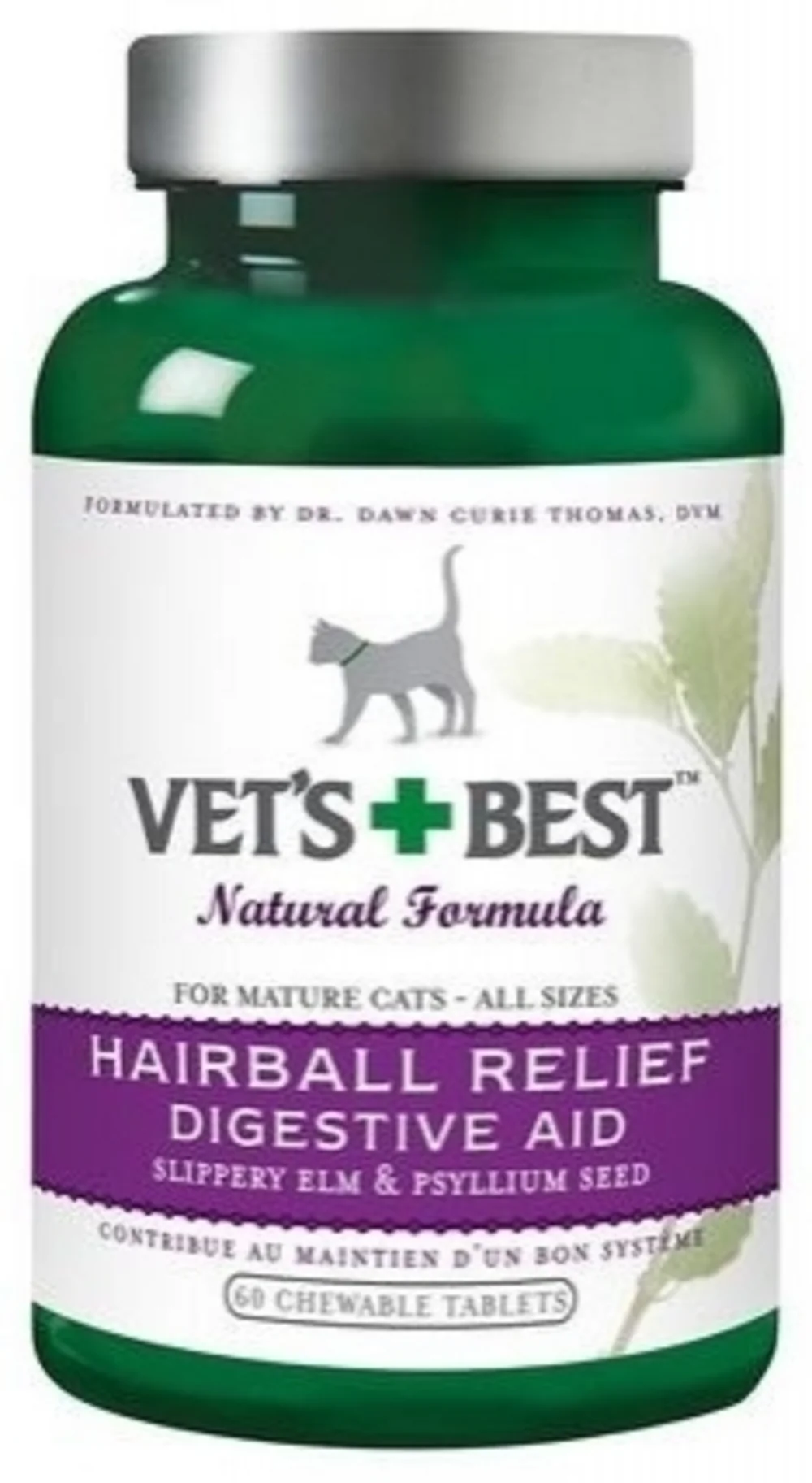 Vet's Best Hairball Relief Digestive Aid Cat Supplement - Budpants