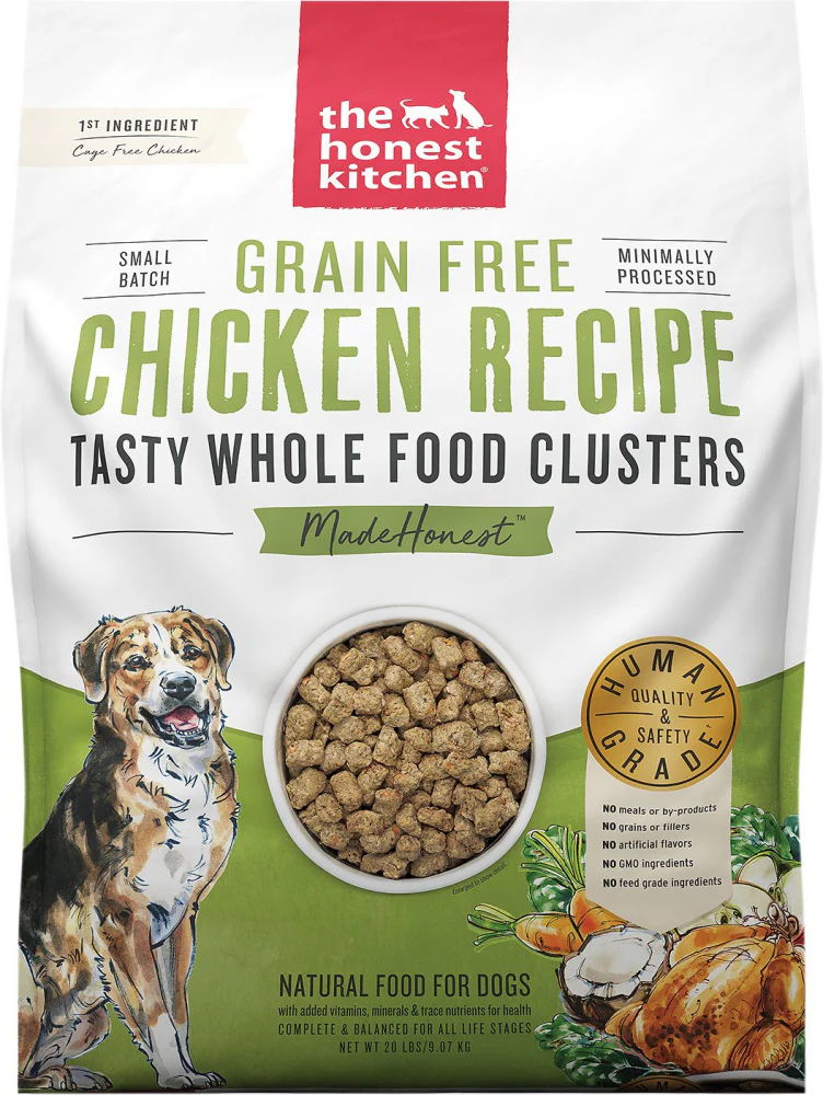 The Honest Kitchen Grain Free Chicken Recipe Whole Food Clusters Dry Dog Food - Budpants