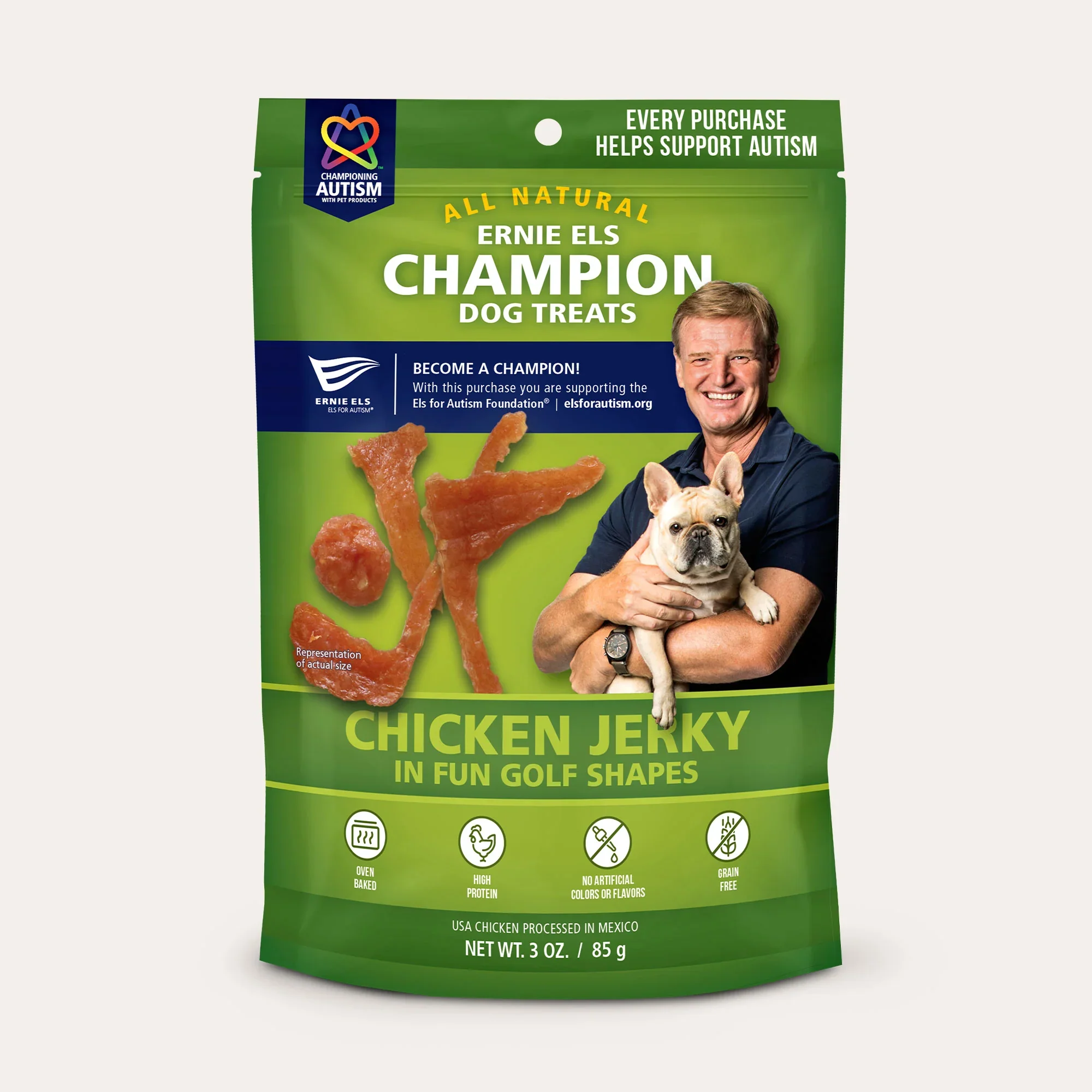 ERNIE ELS GOLF SHAPES CHCKEN 3oz - Budpants