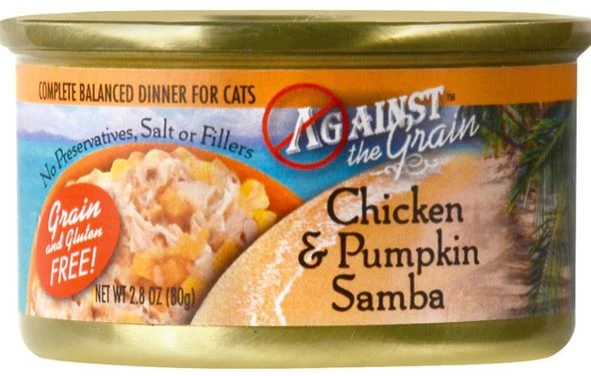 Against the Grain Chicken and Pumpkin Samba Canned Cat Food - Budpants