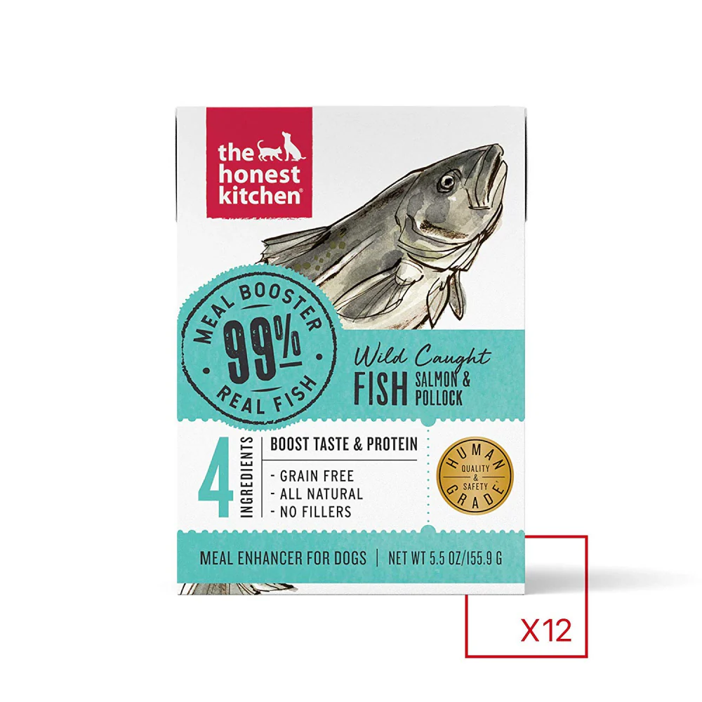 The Honest Kitchen Meal Booster 99% Salmon & Pollock Dog Food Topper - Budpants