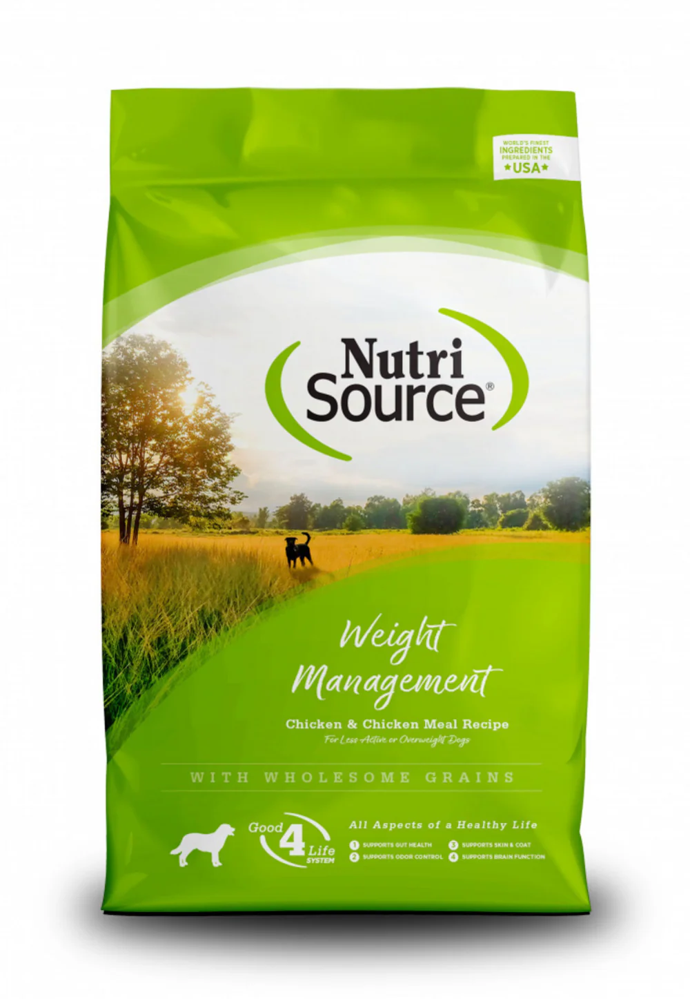 NutriSource Weight Management Chicken and Chicken Meal Dry Dog Food - Budpants