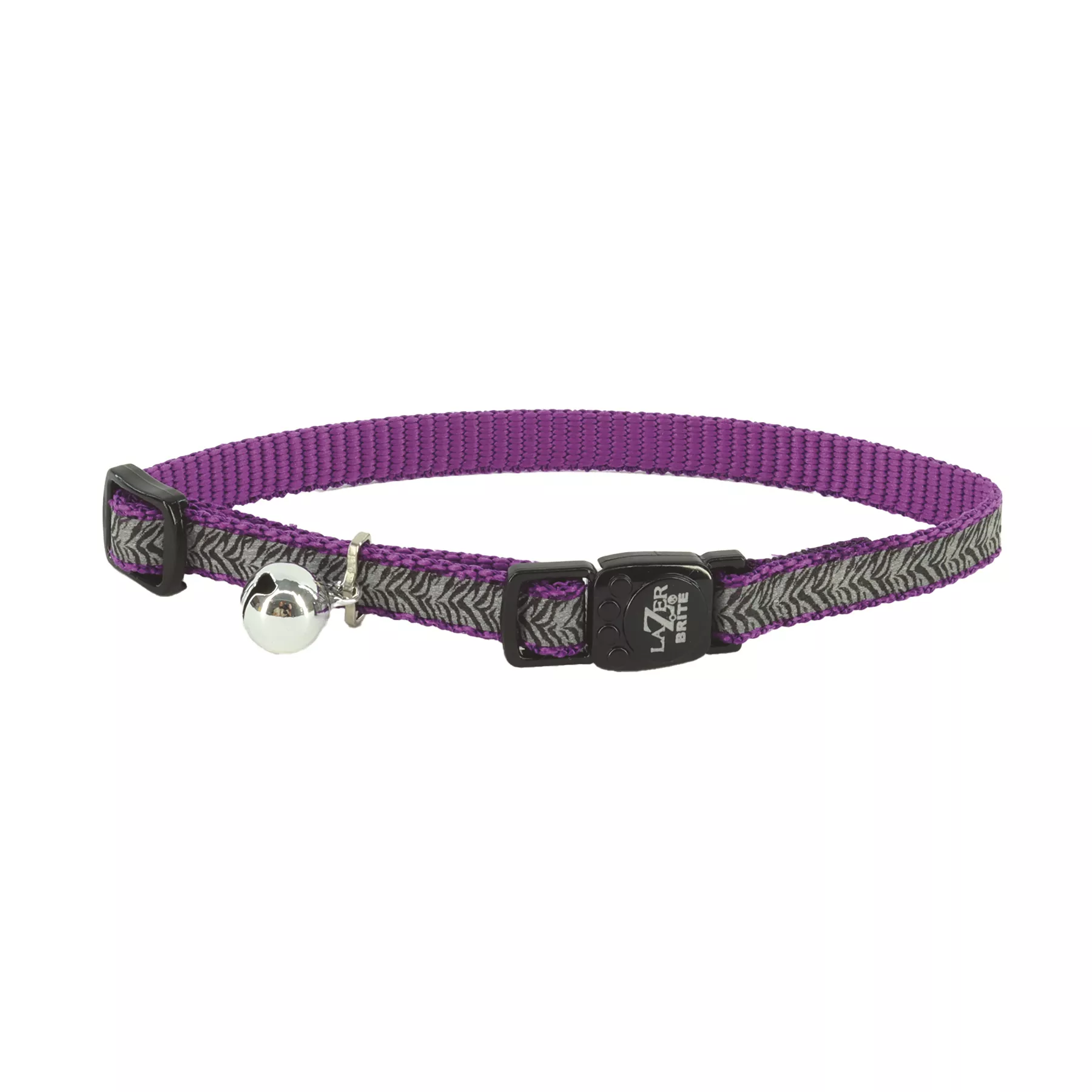 Coastal 3/8in Lazer Brite Reflective Adjustable Breakaway Cat Collars - Budpants
