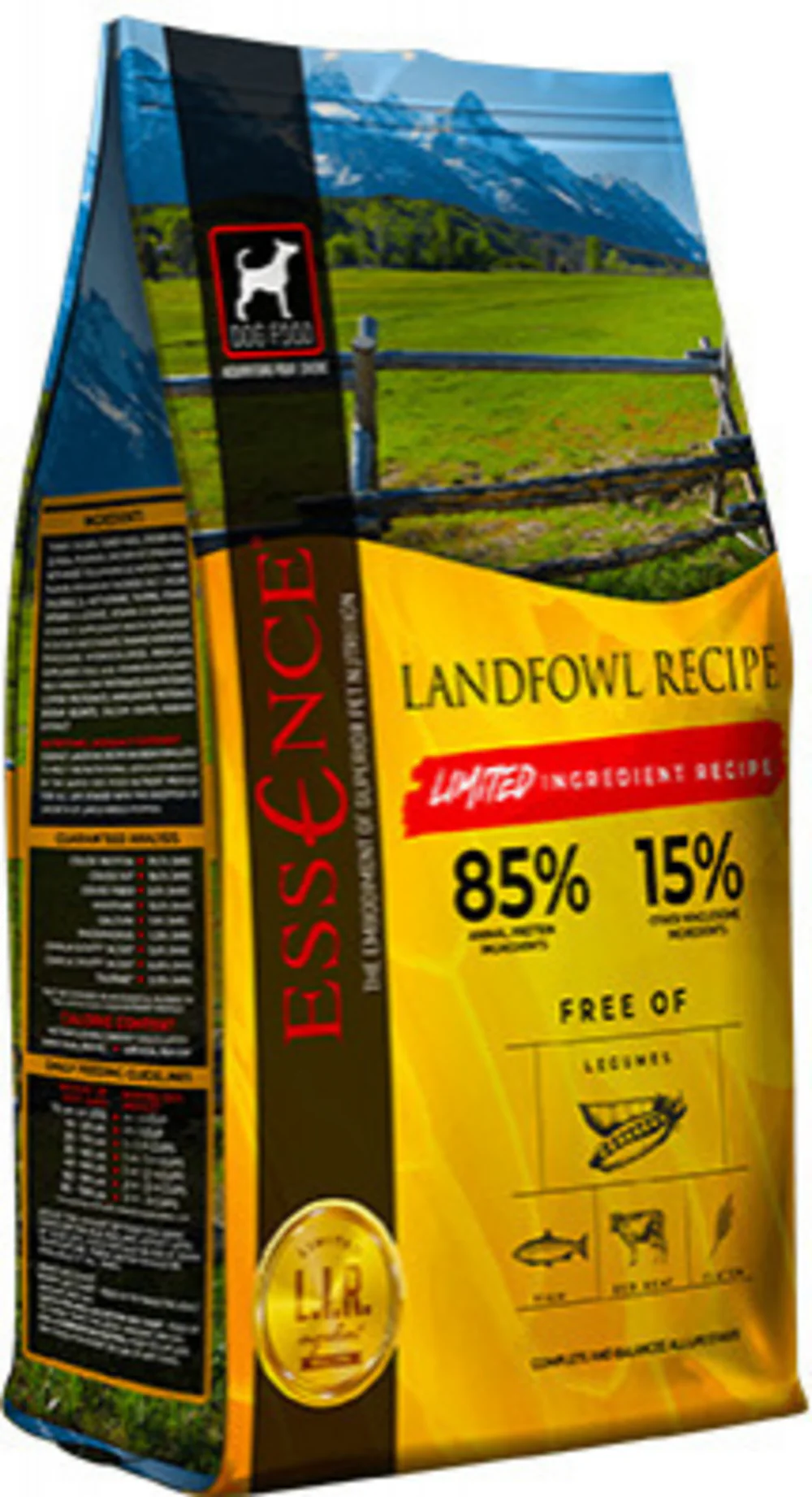 Essence Limited Ingredient Landfowl Recipe Dry Dog Food - Budpants