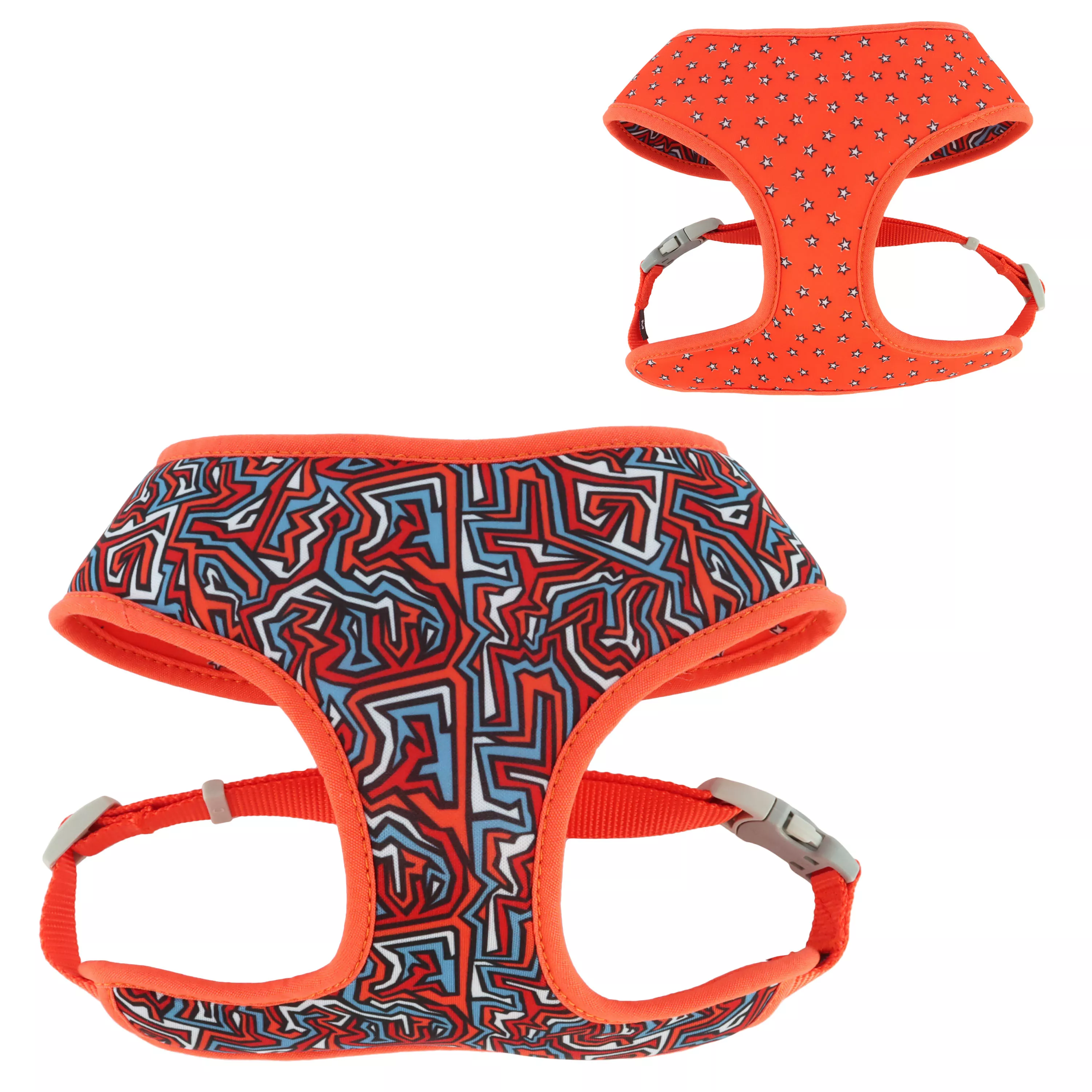 Coastal Sublime  Reversible Dog Harness - Budpants