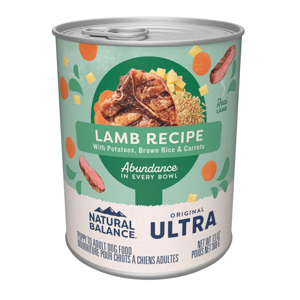 Natural Balance Original Ultra Lamb Recipe Canned Wet Dog Food - Budpants