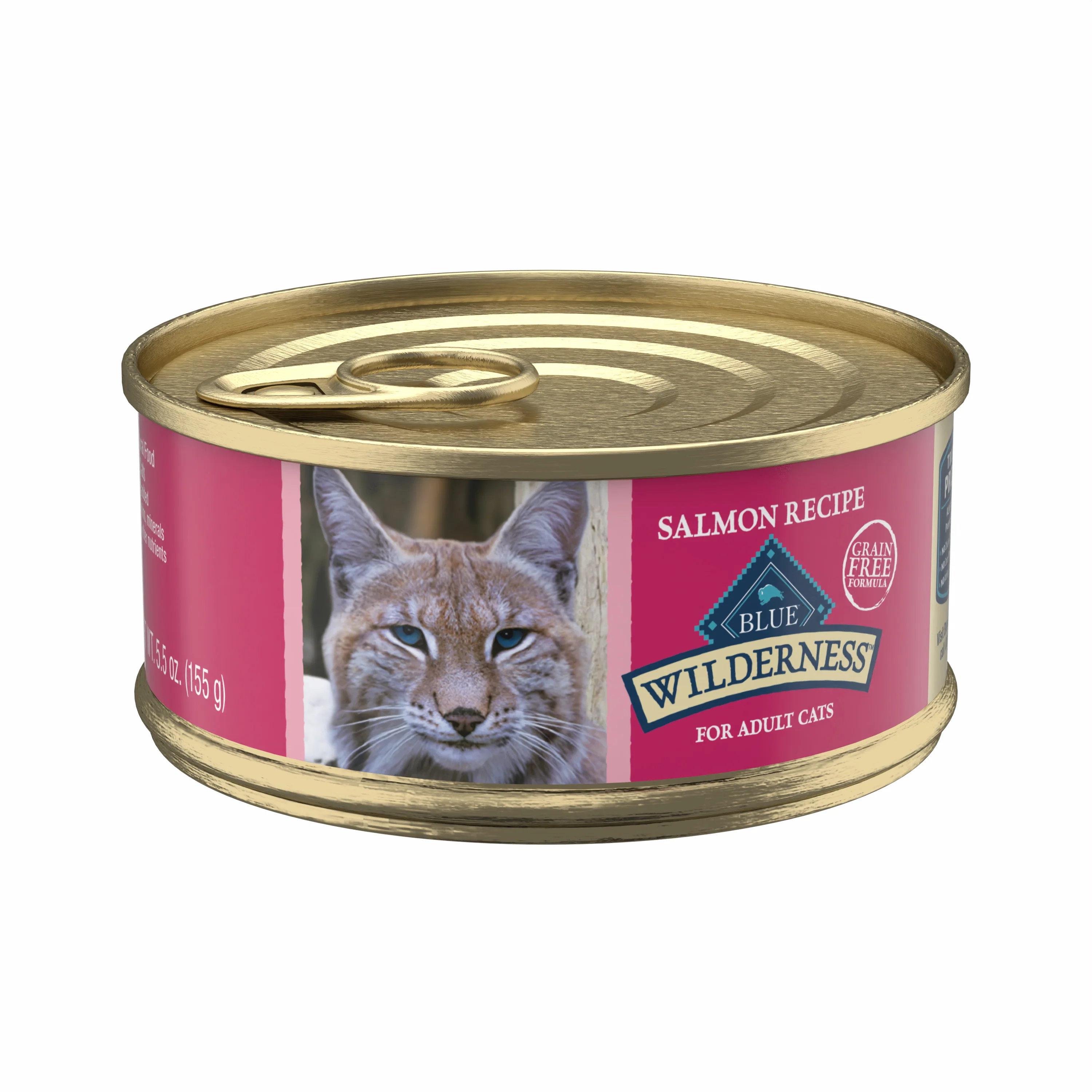Blue Buffalo Wilderness Salmon Recipe Canned Cat Food - Budpants