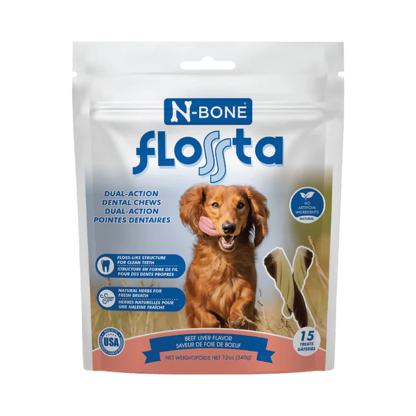 N-BONE FLOSSta BEEF LIVER CHEWS for dogs - Budpants
