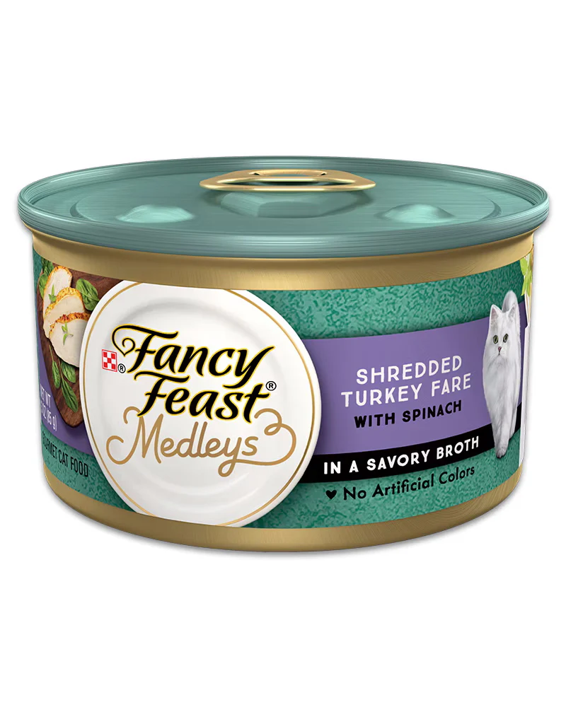 Fancy Feast Elegant Medley Shredded Turkey Fare - Budpants