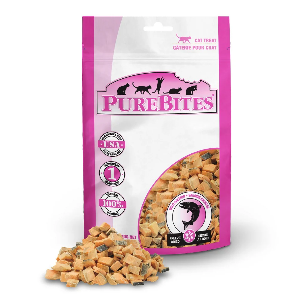 PureBites Freeze Dried Salmon Cat Treats - Budpants