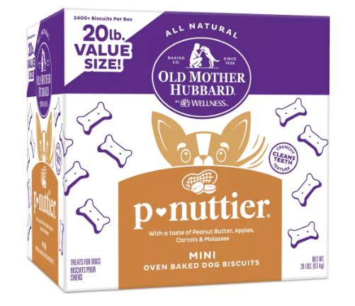 Old Mother Hubbard Crunchy Classic Natural P-Nuttier Dog Biscuits - Budpants