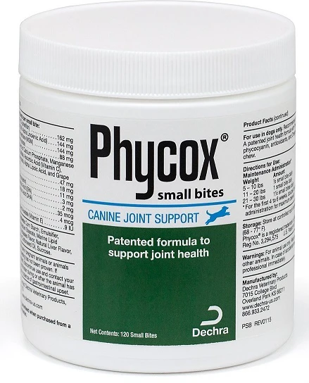 Phycox Small Bites Soft Chews Joint Support Dog Supplement - Budpants