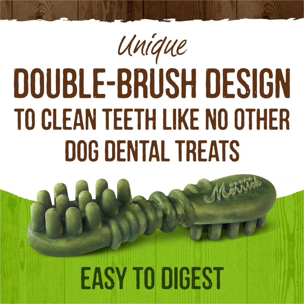 Merrick Fresh Kisses Dog Dental Treats Coconut Plus Botanical Oils Recipe Dog Treats for Medium Breeds - Budpants