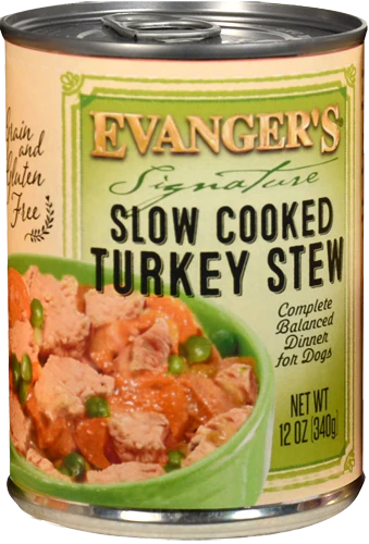 Evangers Signature Series Slow Cooked Turkey Stew Canned Dog Food - Budpants