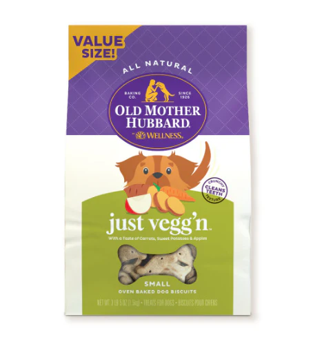 Old Mother Hubbard Crunchy Classic Natural Just Veg'N Biscuits Dog Treats - Budpants