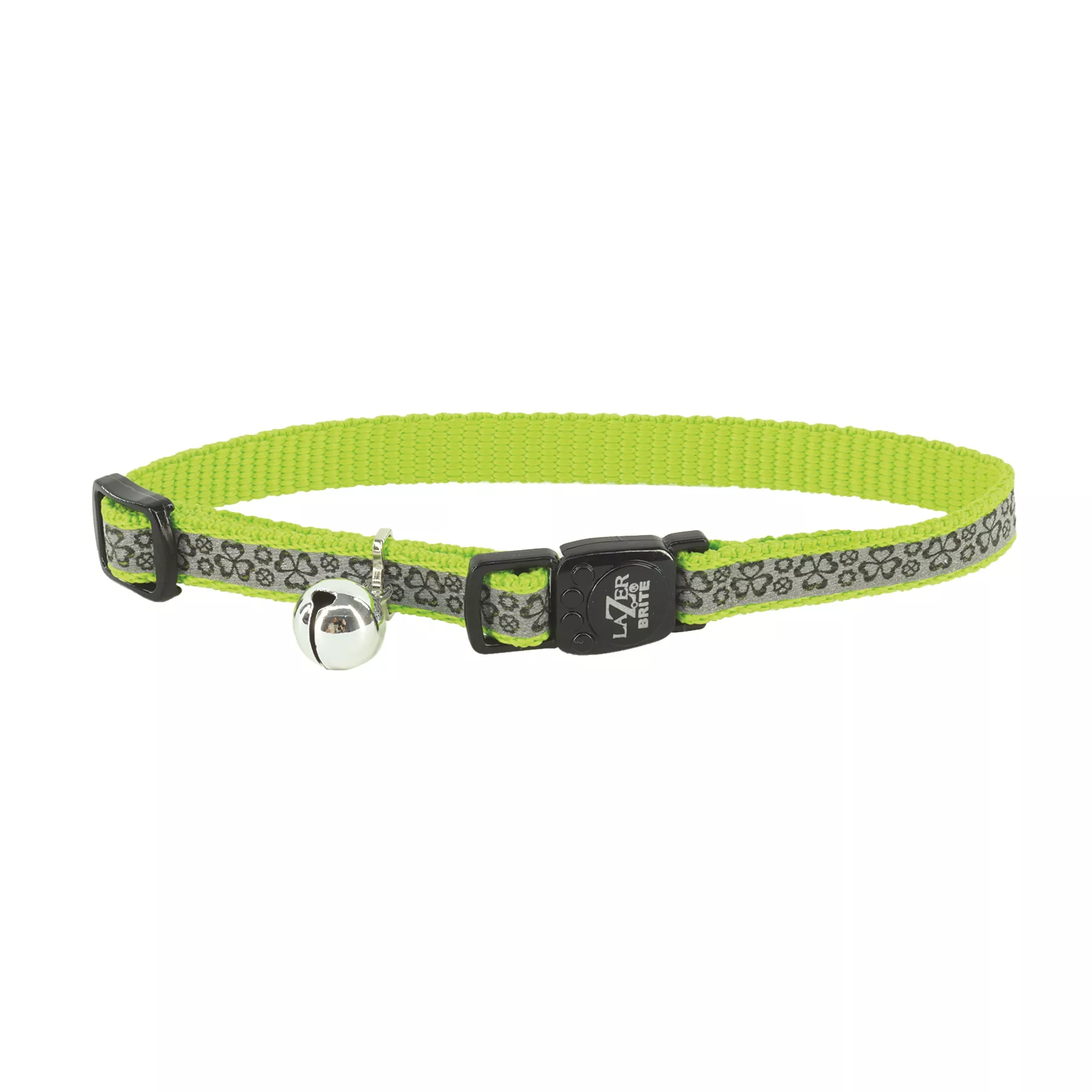 Coastal 3/8in Lazer Brite Reflective Adjustable Breakaway Cat Collars - Budpants