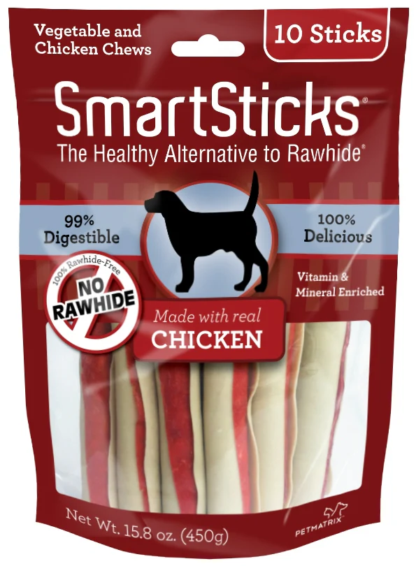 SmartBones SmartSticks Chicken Chews Dog Treats - Budpants
