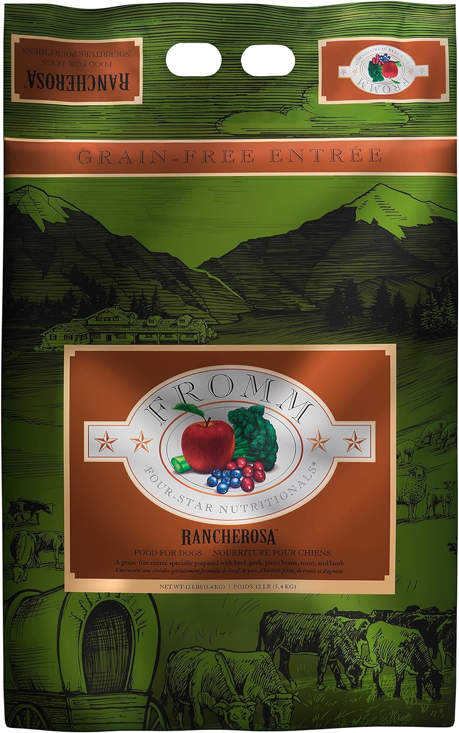 FROMM RANCHEROSA GRAIN FREE DOG FOOD - Budpants