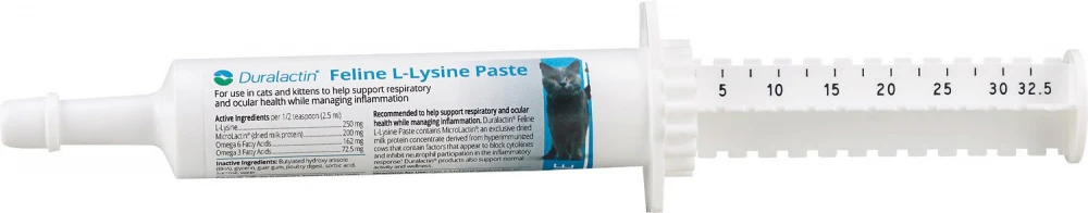 Duralactin Feline L-lysine Cat Supplement - Budpants