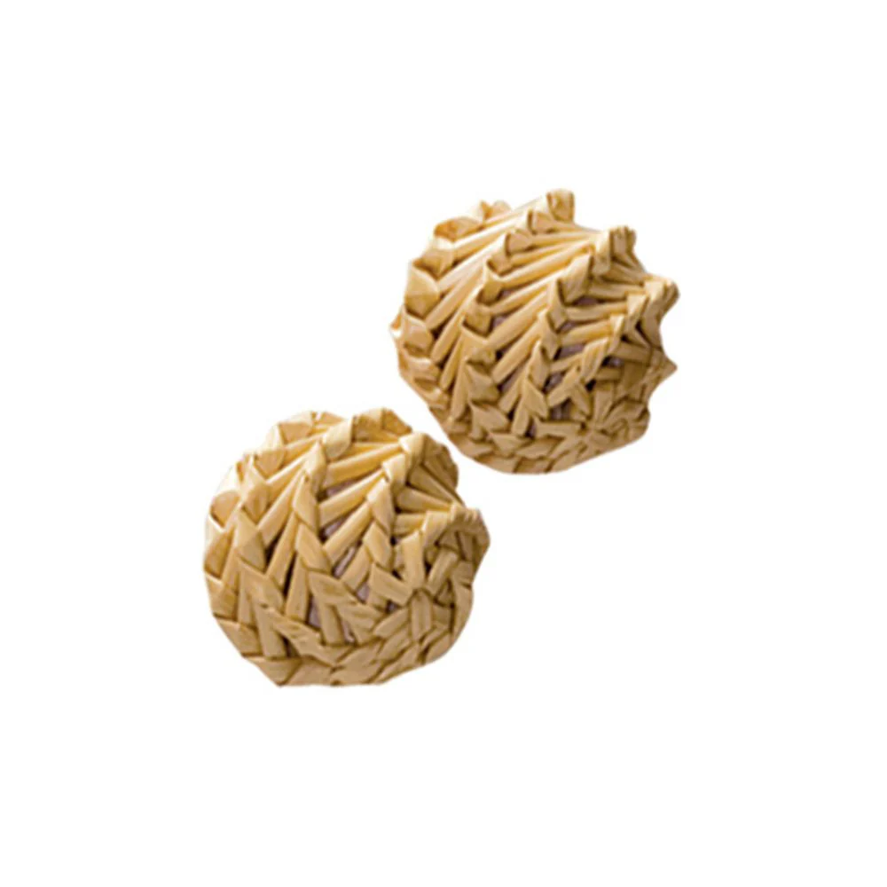 KONG Naturals Straw Balls 2-Pack Cat Toy - Budpants