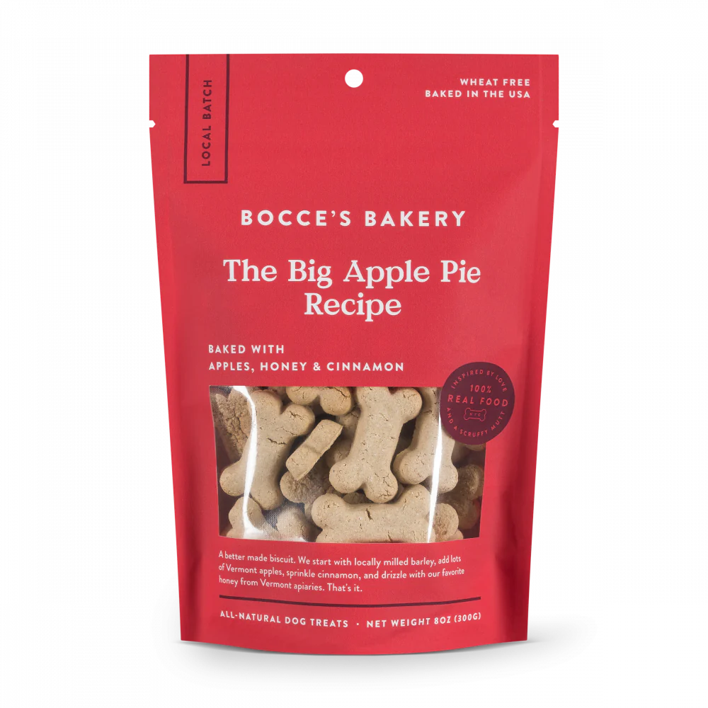 Bocce's Bakery The Big Apple Pie All Natural Dog Biscuits - Budpants