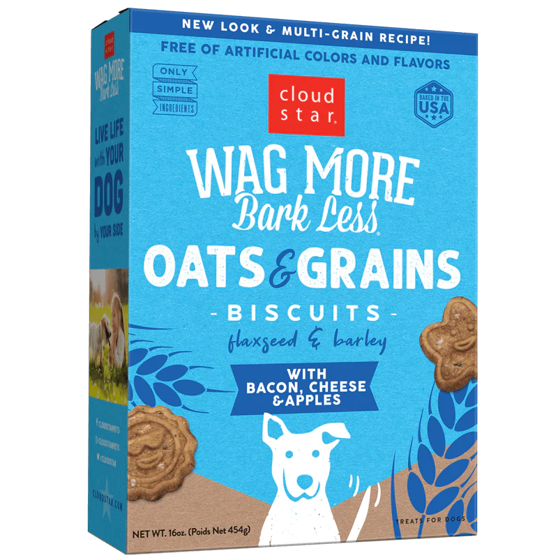 Wag More Bacon, Apple, And Cheese Treats 16 oz - Budpants