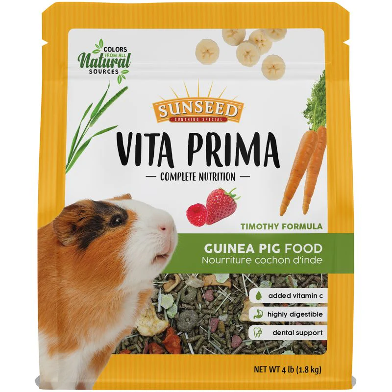 VITA PRIMA GUINEA PIG FOOD 4LB - Budpants